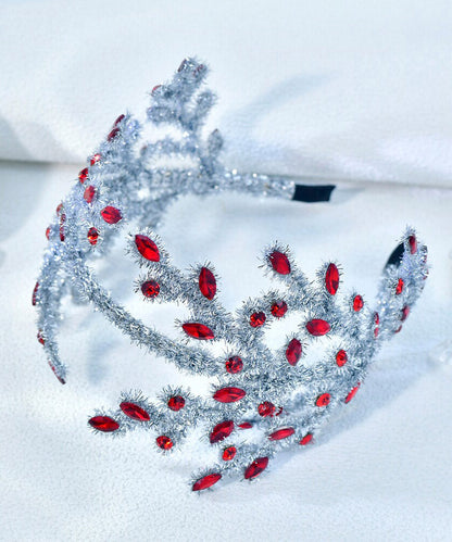 2026 New Silk Weave Crystal HairPiece