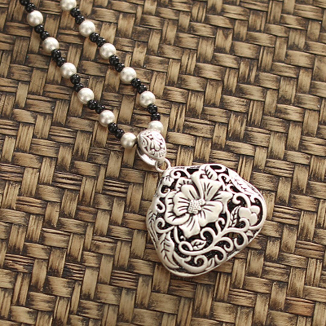 Ethnic style With Imitation Silver Pendant For Necklaces
