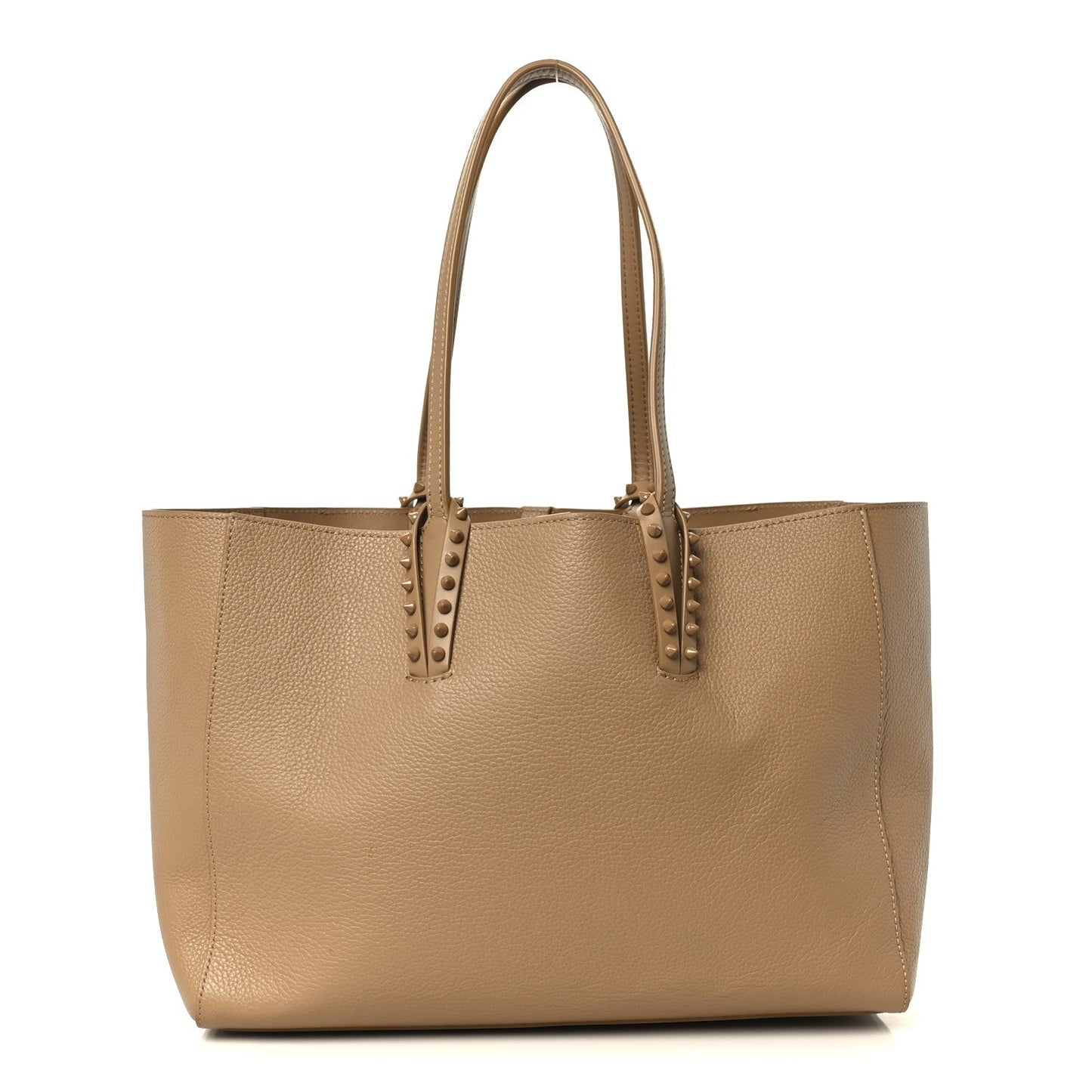 Grained Calfskin Small Cabata Soft Tote Lionne