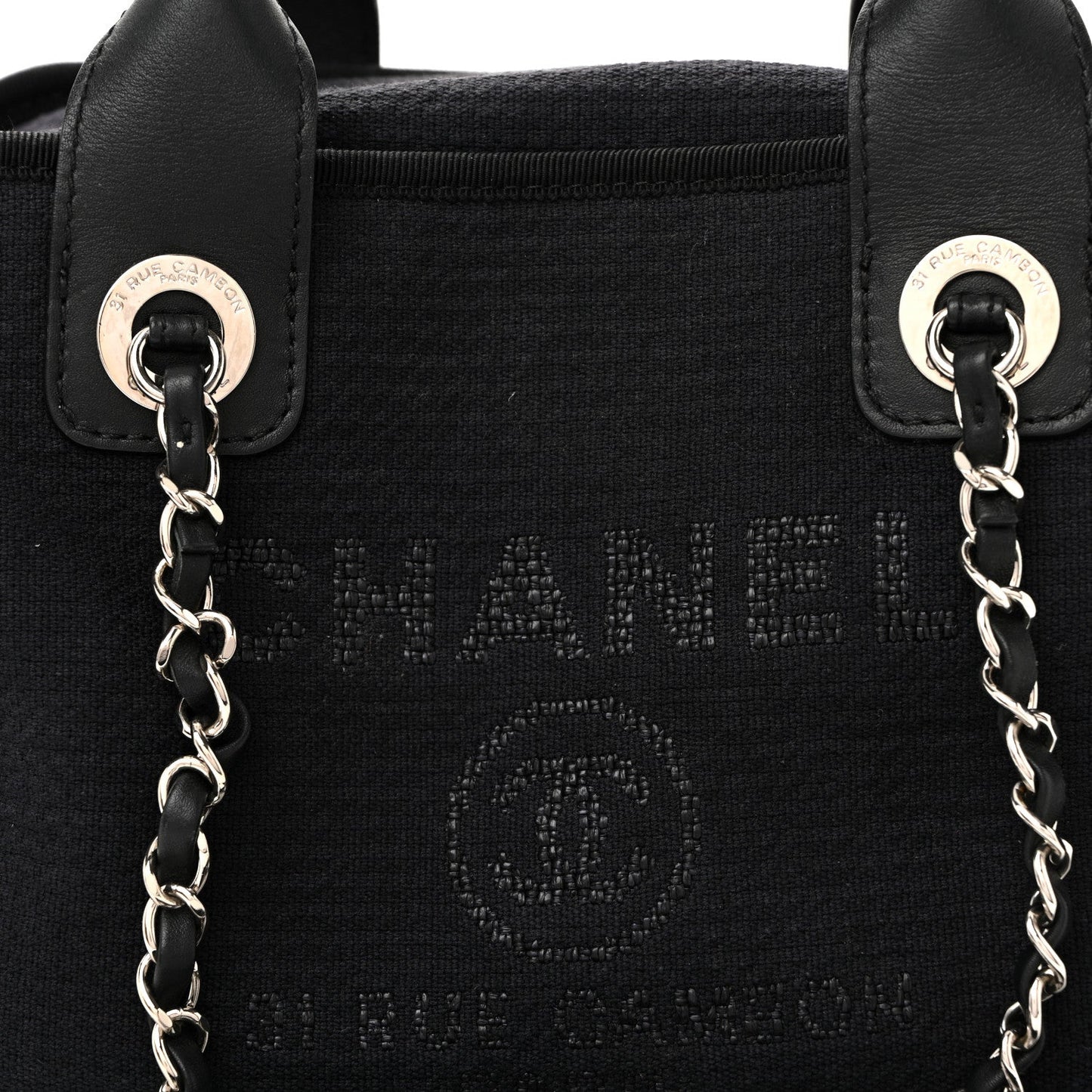 Mixed Fibers Deauville Bowling Bag Black