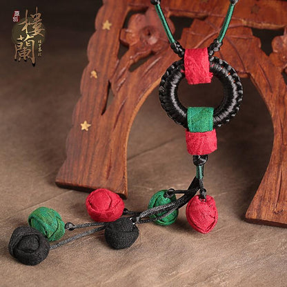 Ethnic Style Necklace Chinese Style Handmade Jewelry