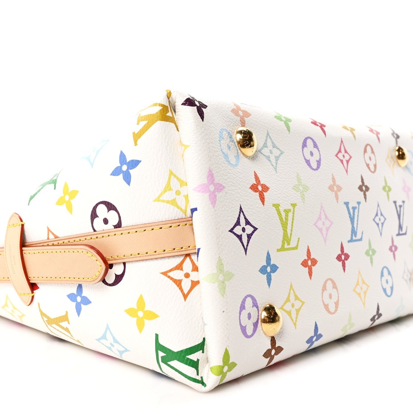 LV X TM Monogram Multicolor CarryAll PM White
