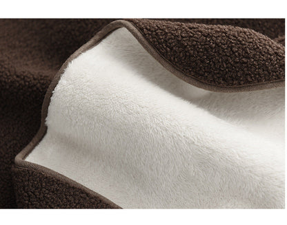 Fashion Mid-Length Sherpa Thermal Jacket