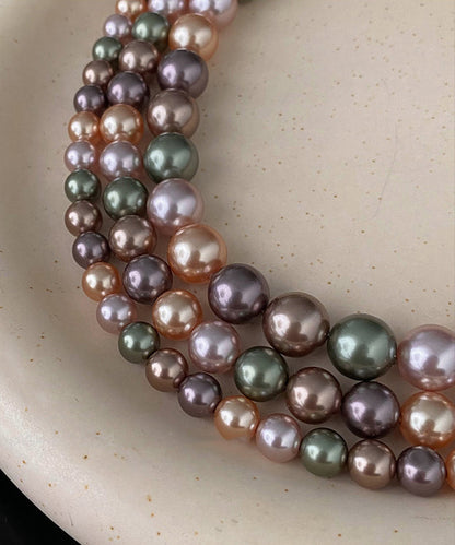 Classy Multicolour Pearl High Quality Collar Necklace