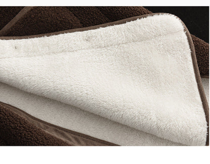 Fashion Mid-Length Sherpa Thermal Jacket