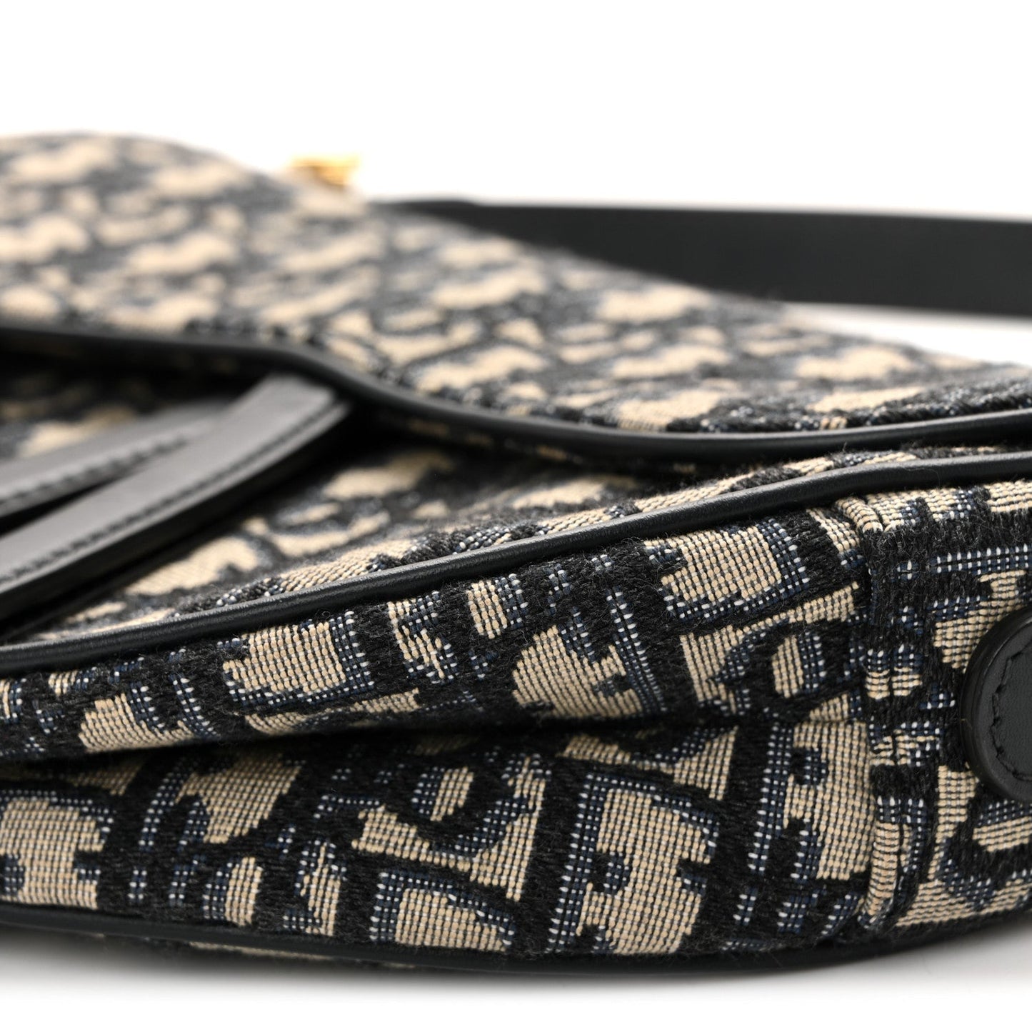 Oblique Saddle Bag Blue