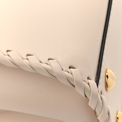 Nappa Interlace Mini Peekaboo Iconic Satchel Camelia