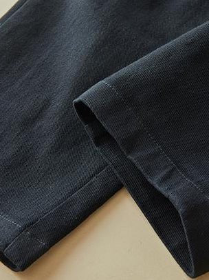 Ladies Casual Elastic High Waist Ninth Pants