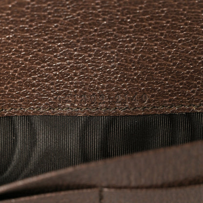 Monogram Jumbo GG Textured Dollar Calfskin Embroidered Horsebit 1955 Wallet On Chain Camel Ebony New Acero Multicolor