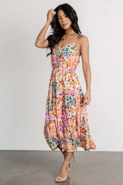 Coronado Midi Dress | Multi Floral