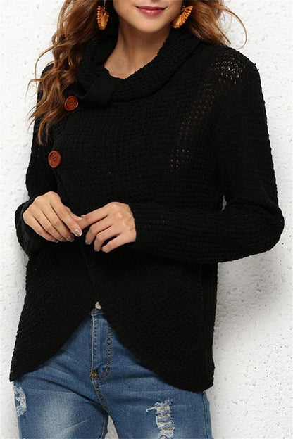 Just For You Sweater Cardigan - Blue