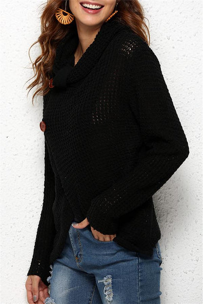 Just For You Sweater Cardigan - Blue