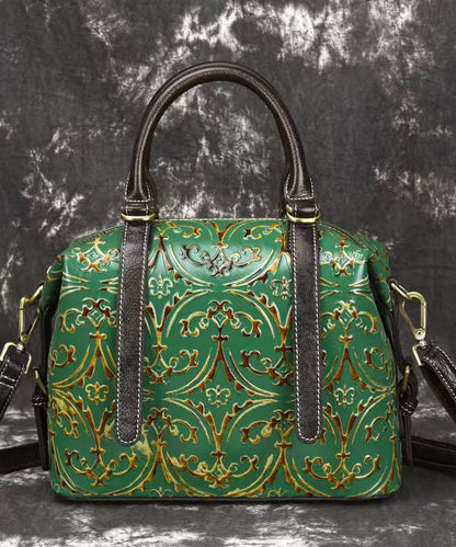 New Handmade Vintage Silver Embossed Crossbody Bag