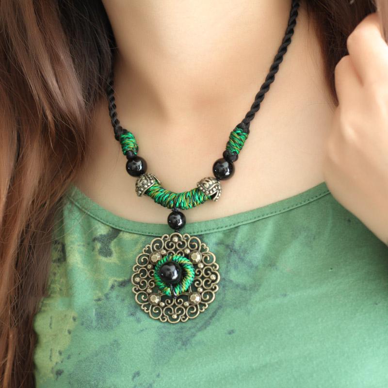 Retro Chain Accessories Ethnic Style Necklace