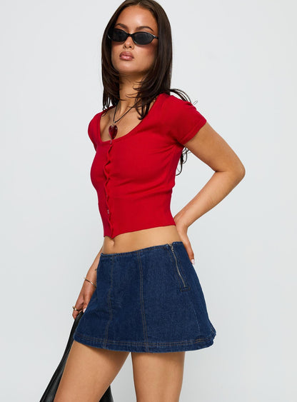 Lemoni Skort Denim Blue