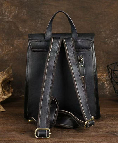 New Stylish Calf Leather Large Capacity Backpack Bag