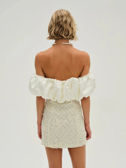 Snowflake Daisy Mini Dress
