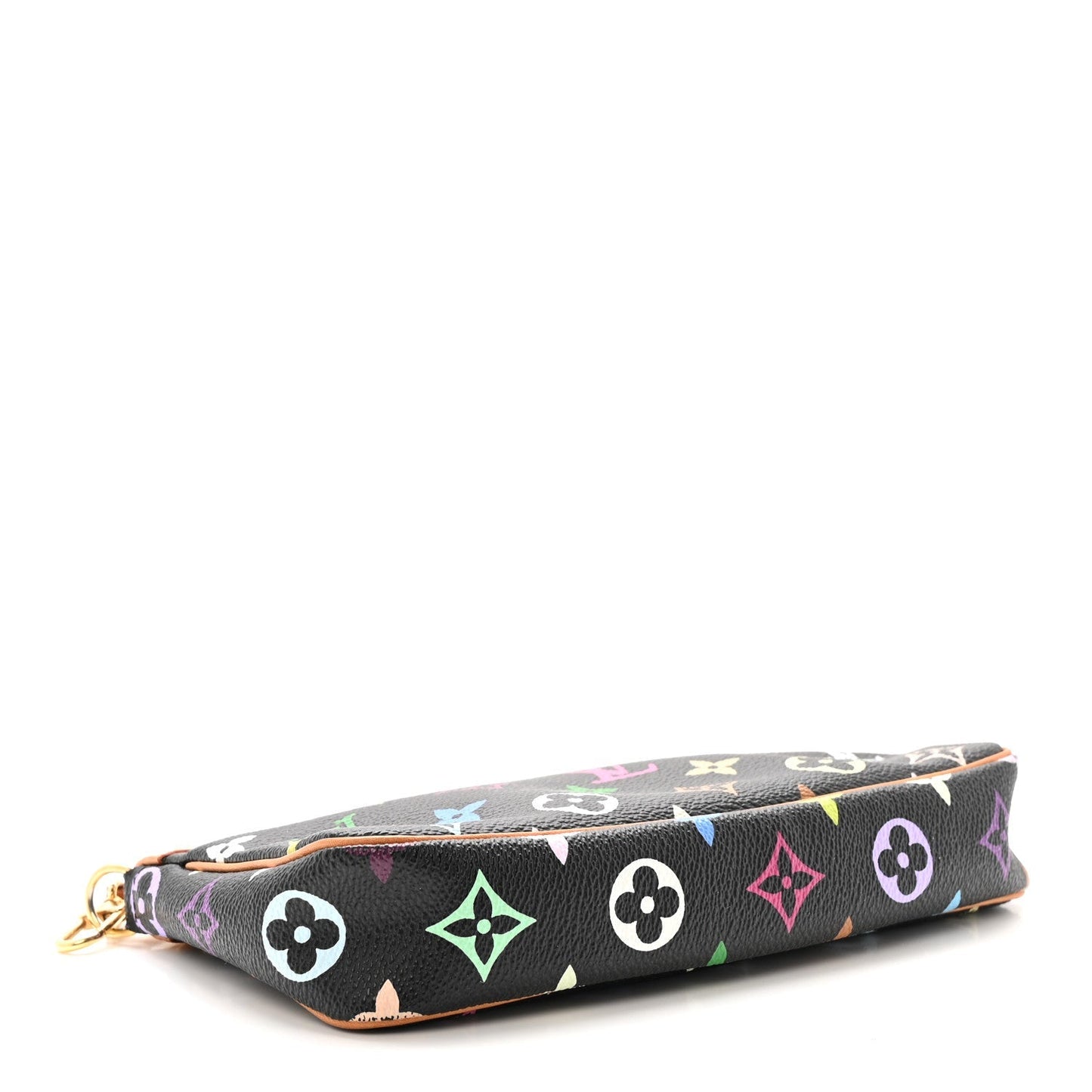 Monogram Multicolor Pochette Accessories Black