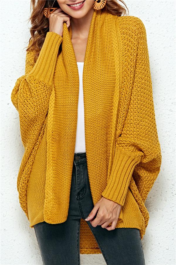 Colbie Dolman Cardigan - Red