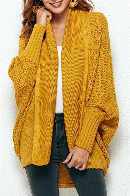 Colbie Dolman Cardigan - Red