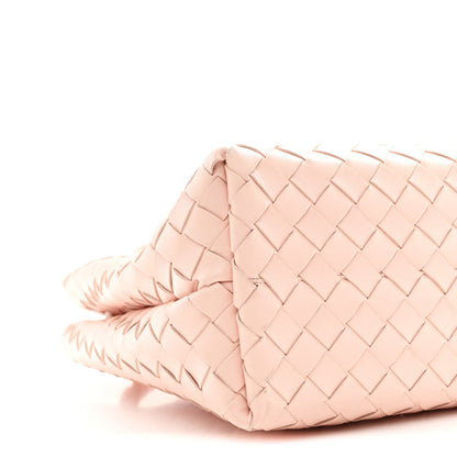 Nappa Intrecciato Medium Andiamo Shoulder Bag Cameo