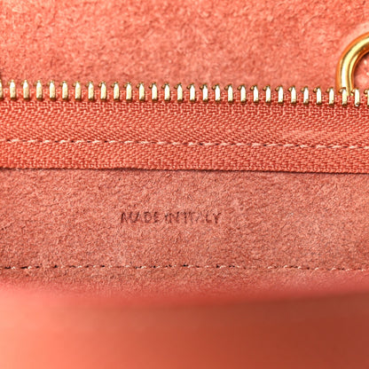 Grained Calfskin Nano Belt Bag Terracotta