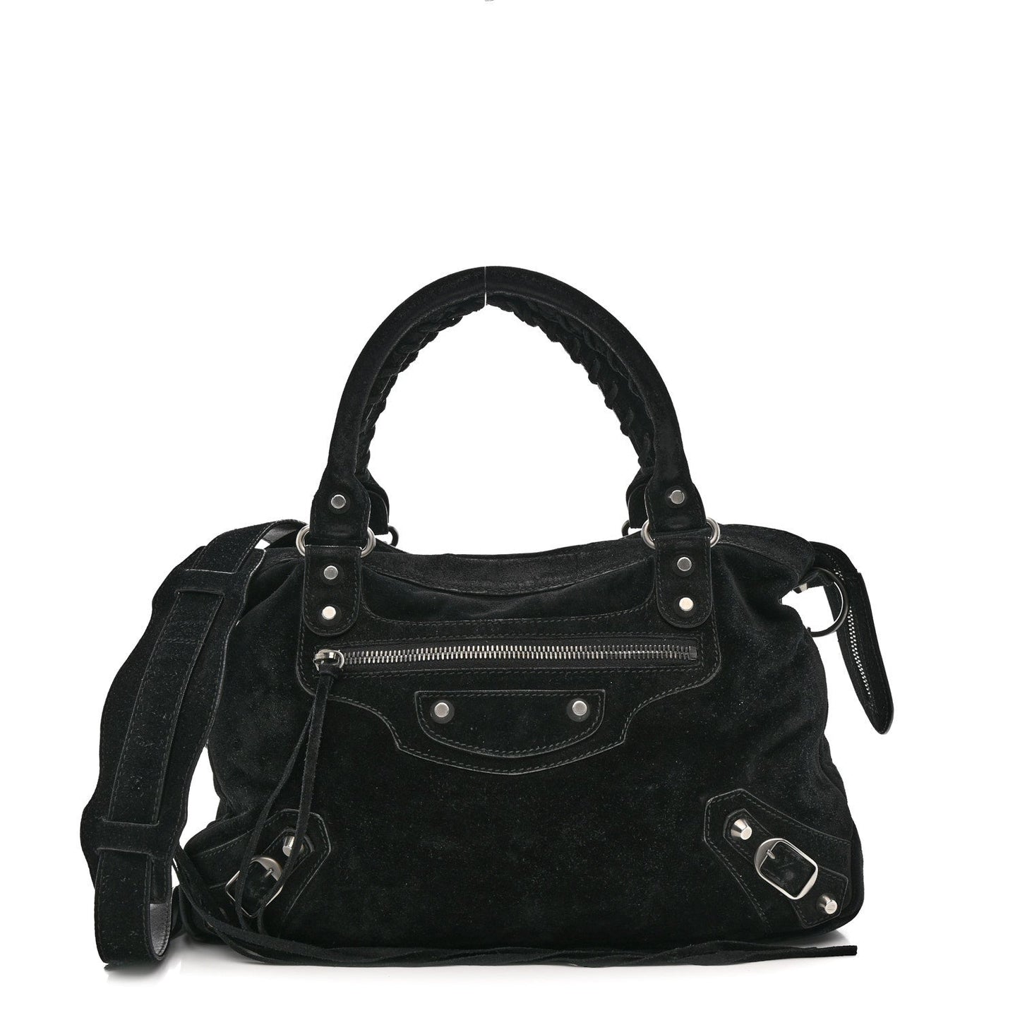 Baby Daim Suede Classic Hardware Town Black