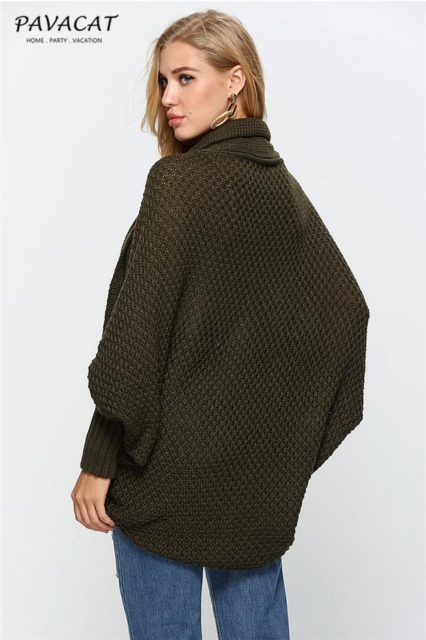 Colbie Dolman Cardigan - Green