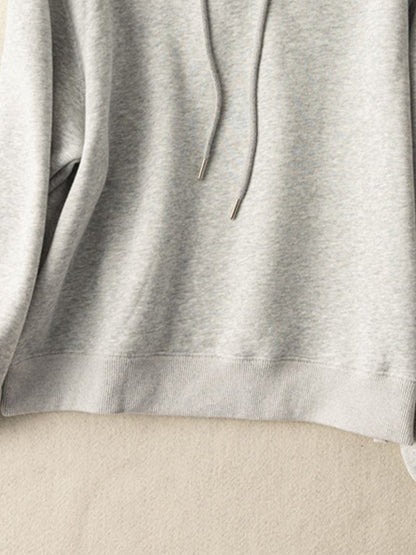 Casual Loose Pullover Hoodie For Women