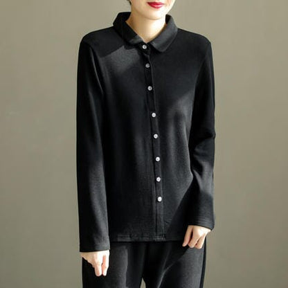 Women Casual Solid Darlon Winter Blouse