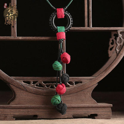 Ethnic Style Necklace Chinese Style Handmade Jewelry