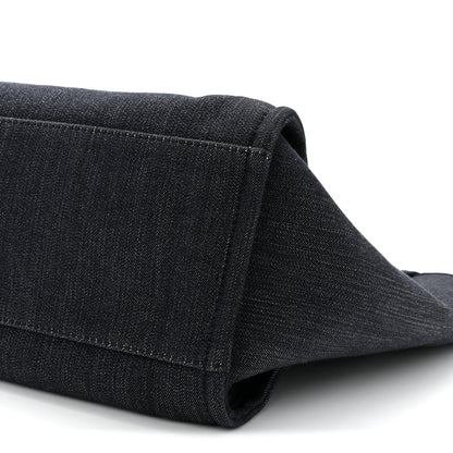 Denim Medium Deauville Tote Dark Blue