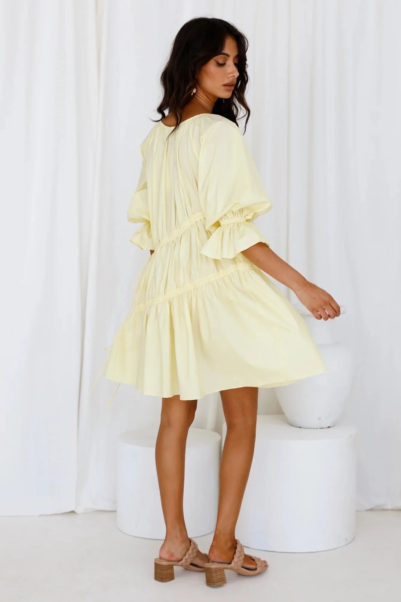 Warming Up Dress Yellow