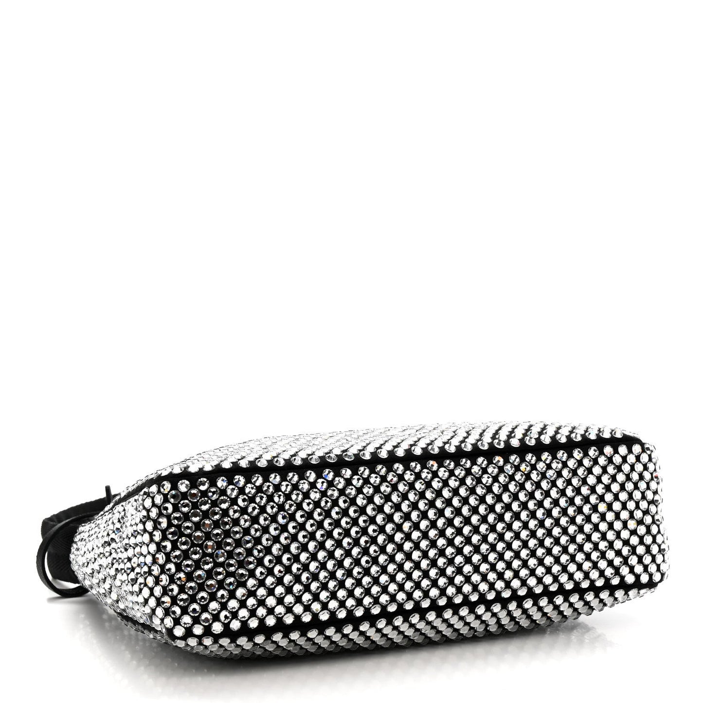 Satin Crystal Mini Re-Edition 2000 Bag Cristal