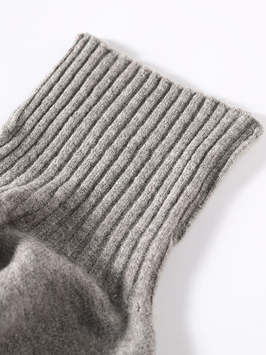 Women Winter Casual Soft Knitted Solid Loose Sweater