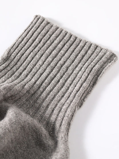 Women Winter Casual Soft Knitted Solid Loose Sweater
