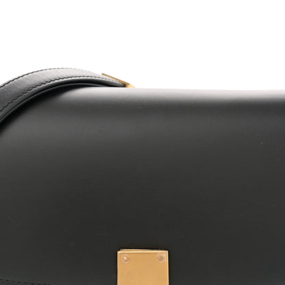 Box Calfskin Small Classic Box Flap Bag Black