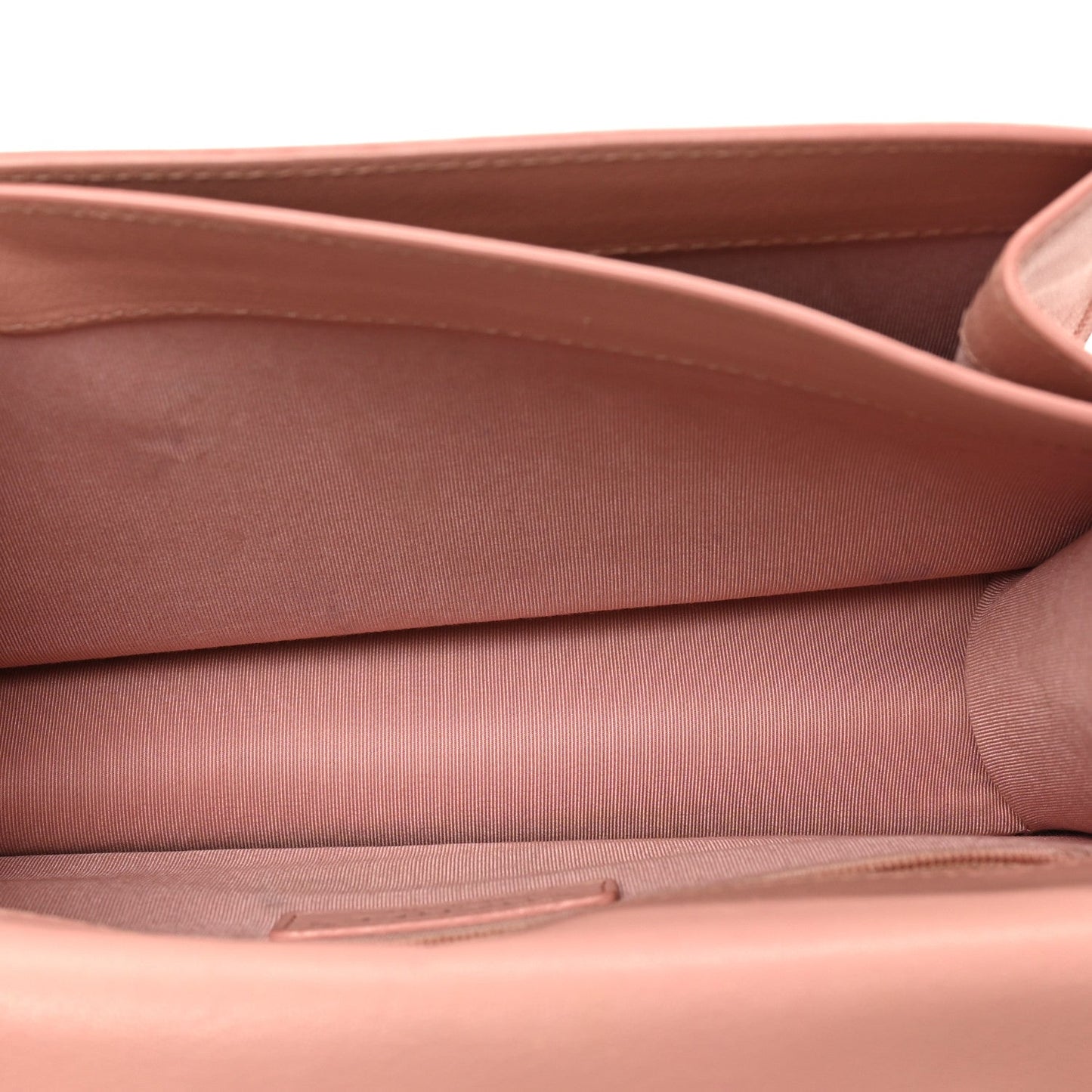 Goatskin Quilted Small CC Box Flap Pink