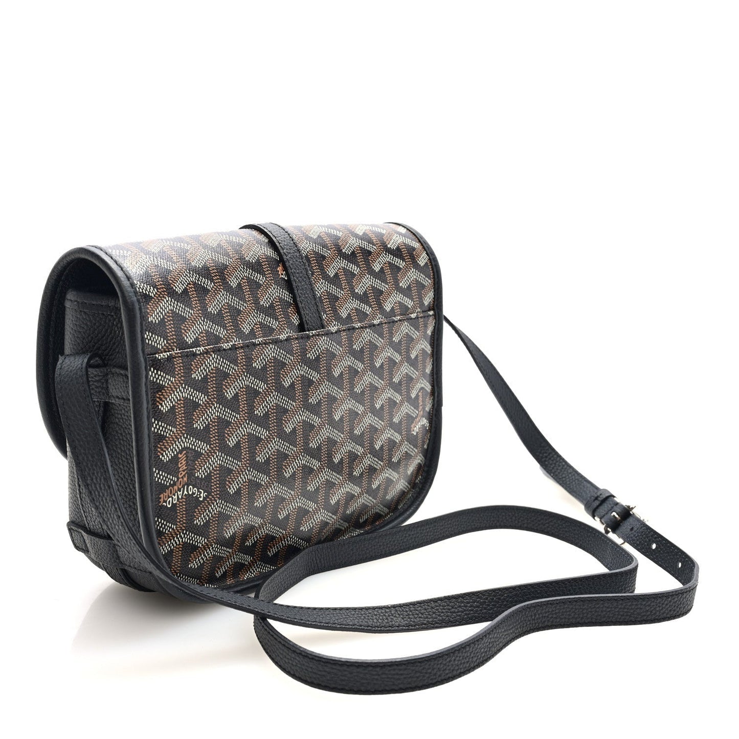 Goyardine Belvedere II PM Messenger Bag Black