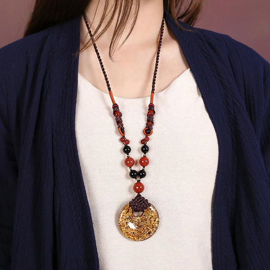 Chain Necklace Accessories Retro Necklace