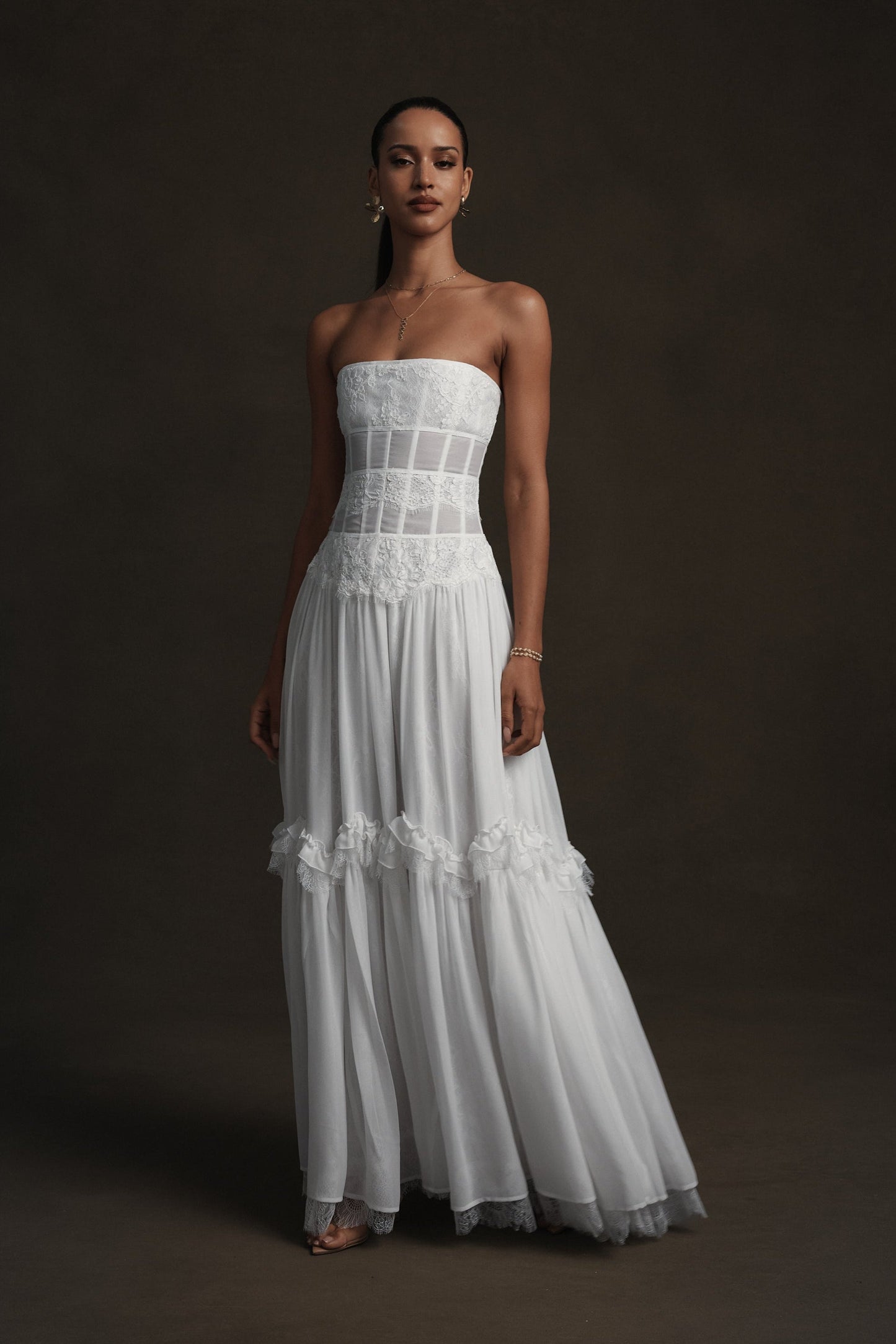 The Sloane Dress in White