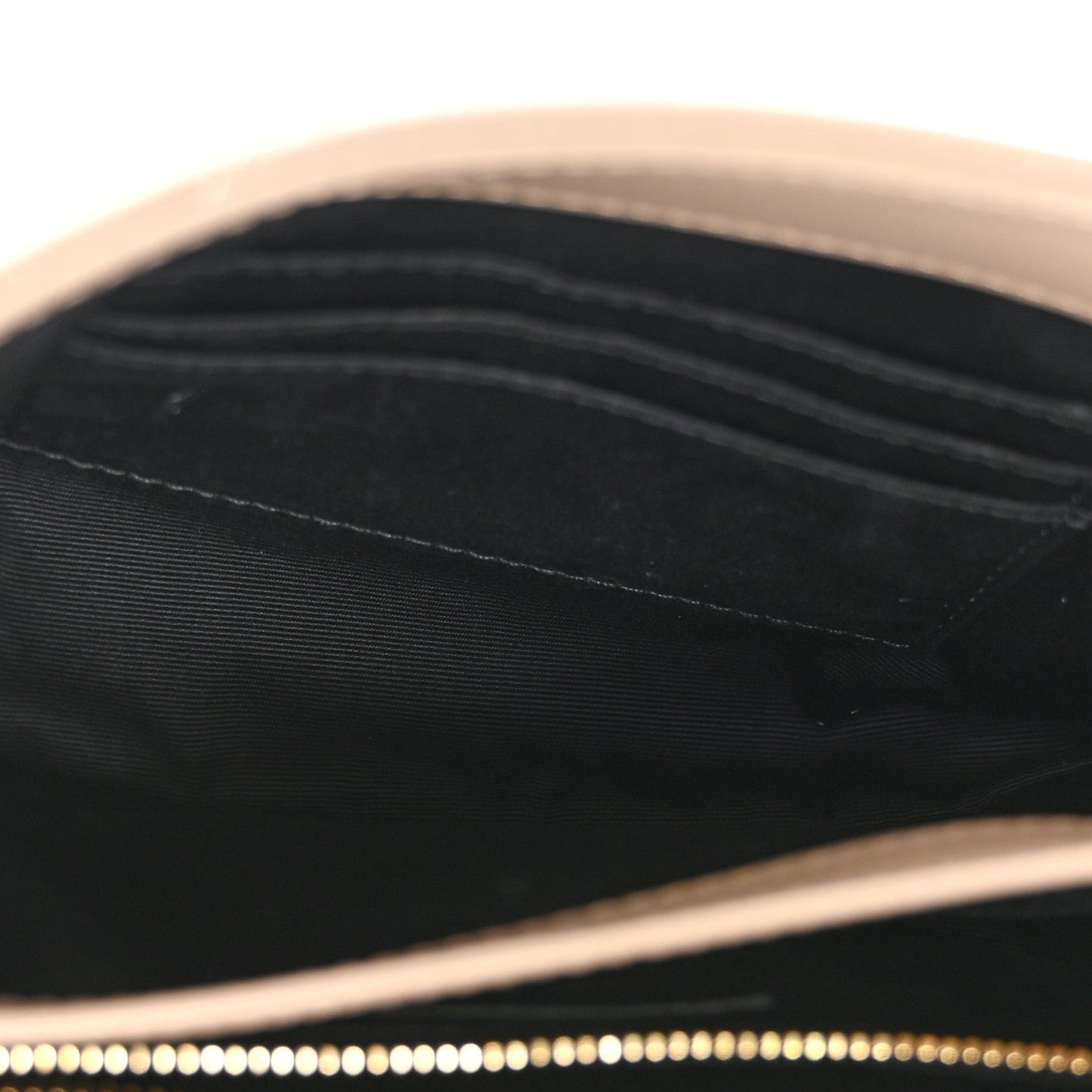 Calfskin Y Quilted Monogram Toy Loulou Crossbody Bag Dark Beige