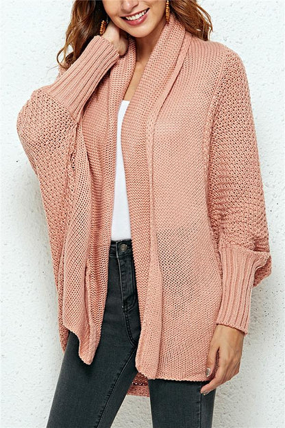 Colbie Dolman Cardigan - Green