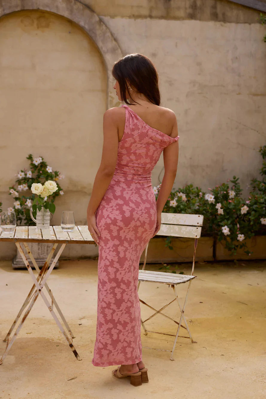 Breeze of Pink Maxi Dress Pink