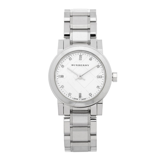 Stainless Steel Diamond 27mm Heritage Quartz Watch BU9213