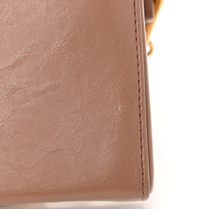 Smooth Calfskin Micro 30 Montaigne Flap Bag Pale Pink