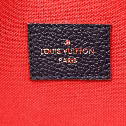 Empreinte Pochette Felicie Chain Wallet Marine Rouge