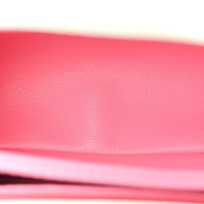 Goatskin Quilted Extra Mini Rainbow Coco Handle Flap White