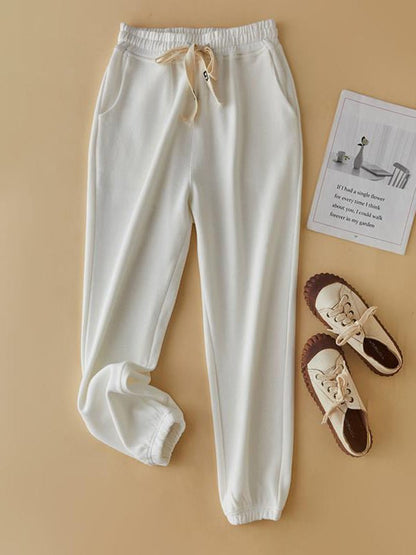 Loose And Casual Harem Cropped Ankle Pants