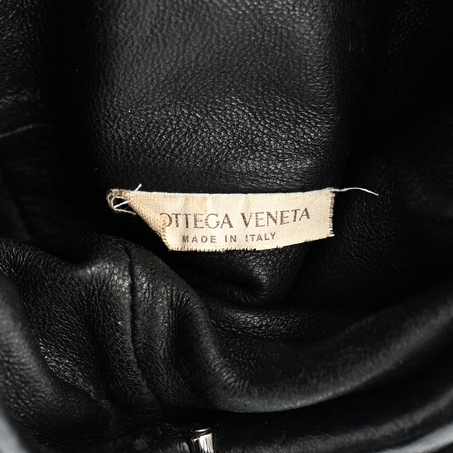 Nappa Intrecciato The Mini Pouch Black